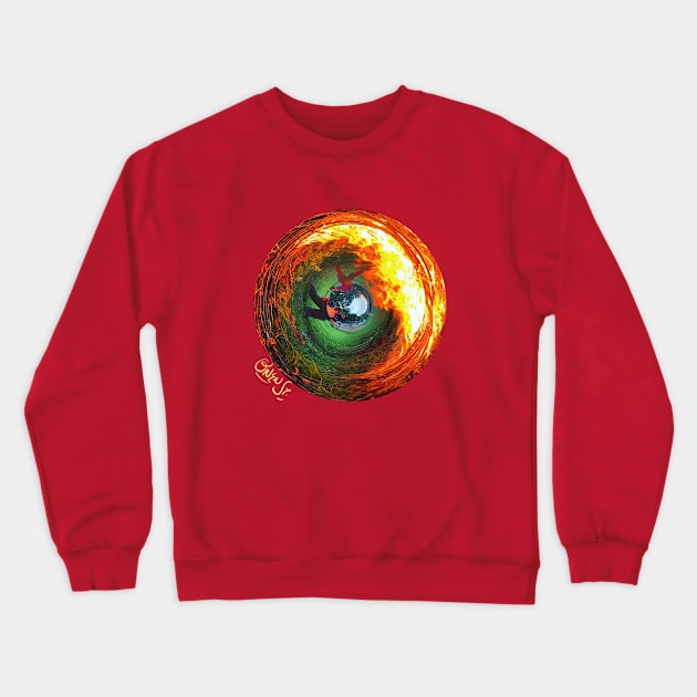 Bonfire Crewneck Sweatshirt by Owen St Merch